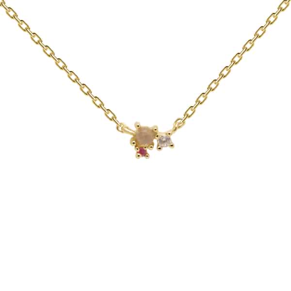 CO01-175-U ATELIER ROSE BLUSH GOLD NECKLACE