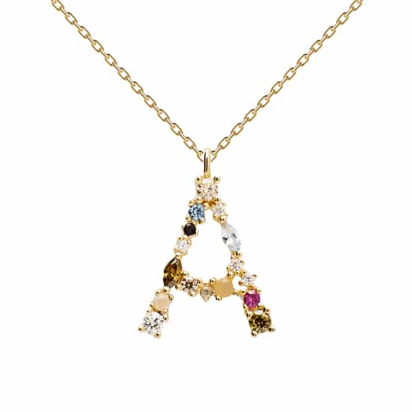 CO01-096-U I AM A GOLD NECKLACE