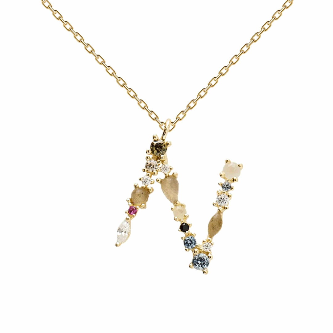 CO01-109-U PDP I AM N GOLD NECKLACE