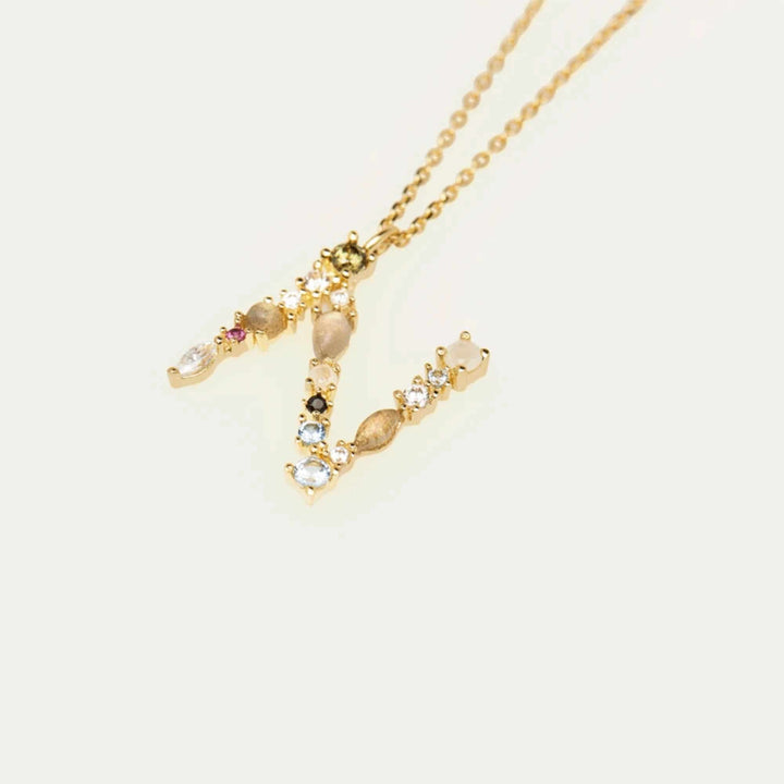 CO01-109-U PDP I AM N GOLD NECKLACE