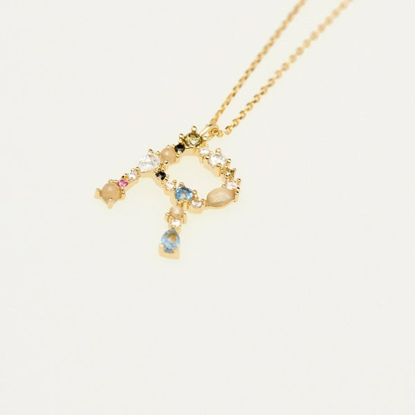 CO01-113-UI AM R GOLD NECKLACE