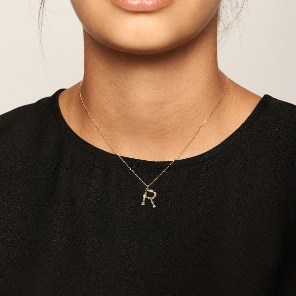 CO01-113-UI AM R GOLD NECKLACE