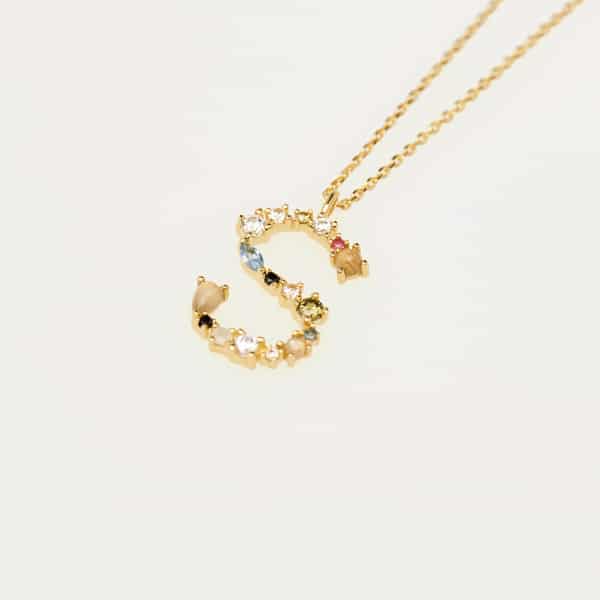 CO01-114-UI AM S GOLD NECKLACE 18KT