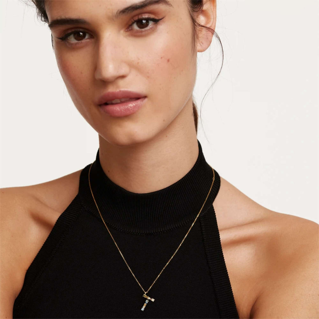 CO01-115-U PDP IAM T GOLD NECKLACE