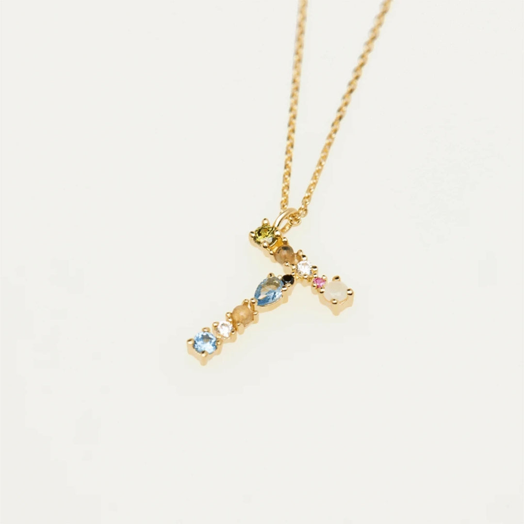 CO01-115-U PDP IAM T GOLD NECKLACE
