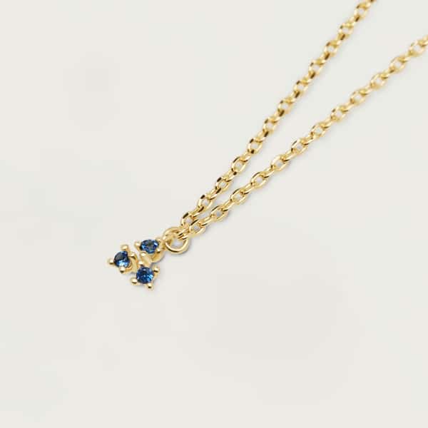 CO01-161-U BLOSSOM DAISY GOLD NECKLACE