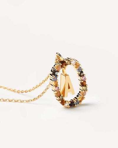 Co Letter A Gold