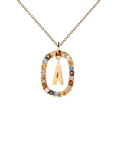 Co Letter A Gold