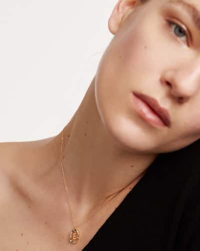 co01-264-u Co Letter E gold