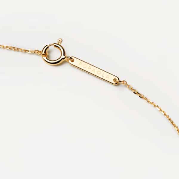 co01-268-u Letter I Necklace gold