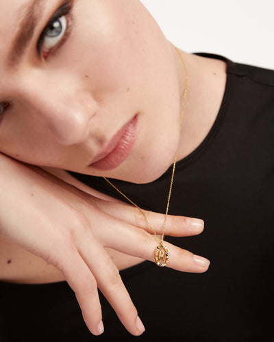 Co Letter M gold