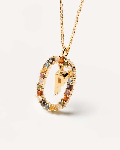 Co Letter P Gold