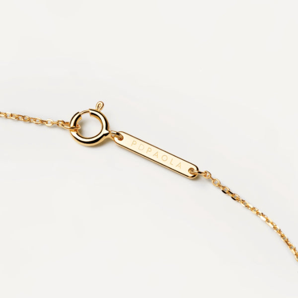 Letter T Gold Necklace