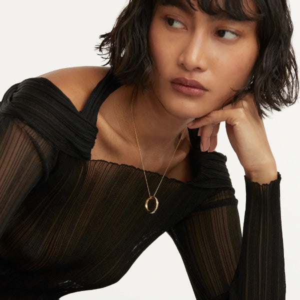 co01-437-u infinity gold necklace