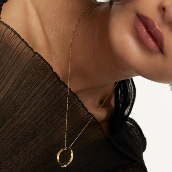 co01-437-u infinity gold necklace