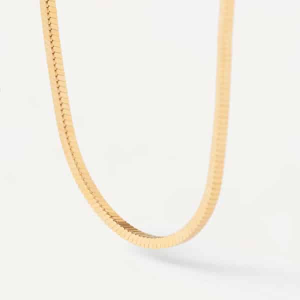 co01-446-u gold snake necklace