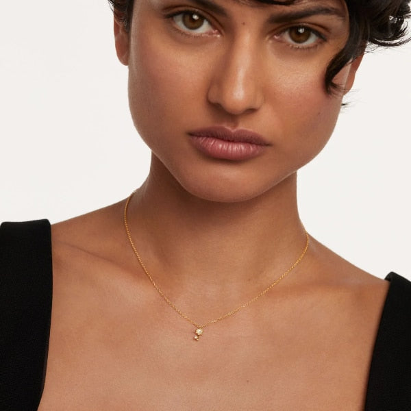 co01-486-u Key gold Necklace