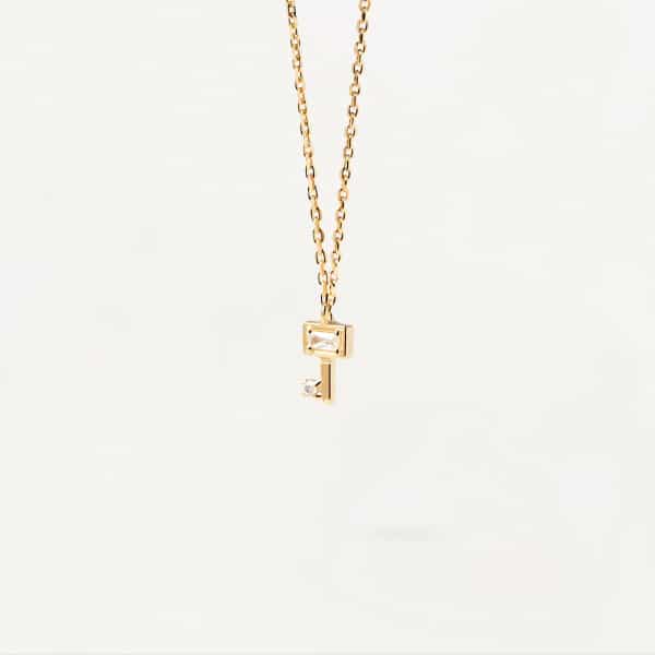 co01-486-u Key gold Necklace