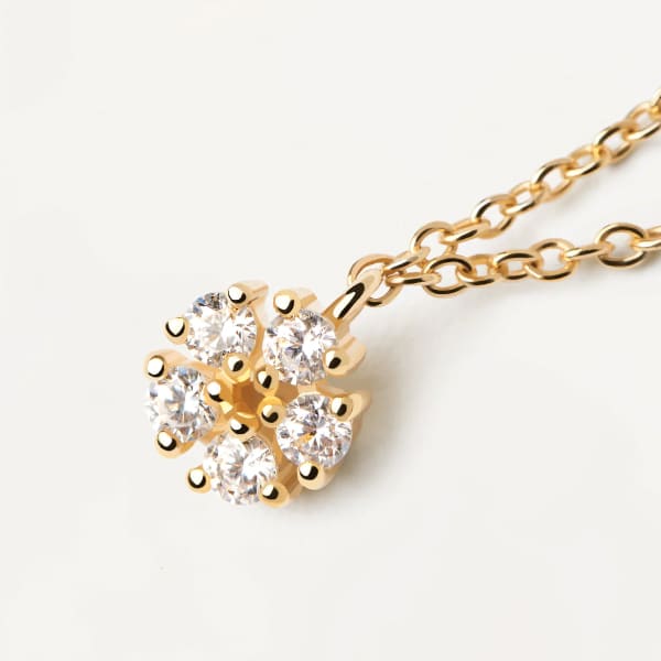co01-498-u Daisy Gold Necklace