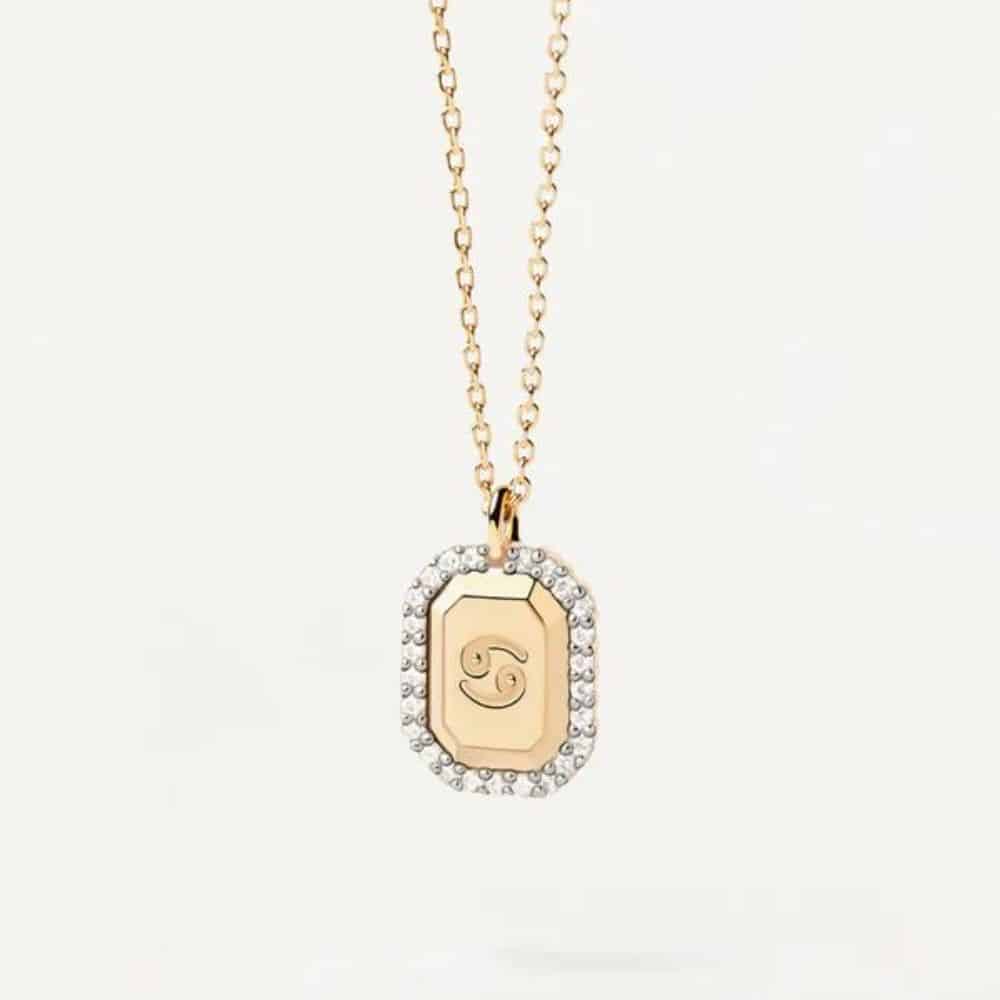 co01-571-u gold cancer necklace