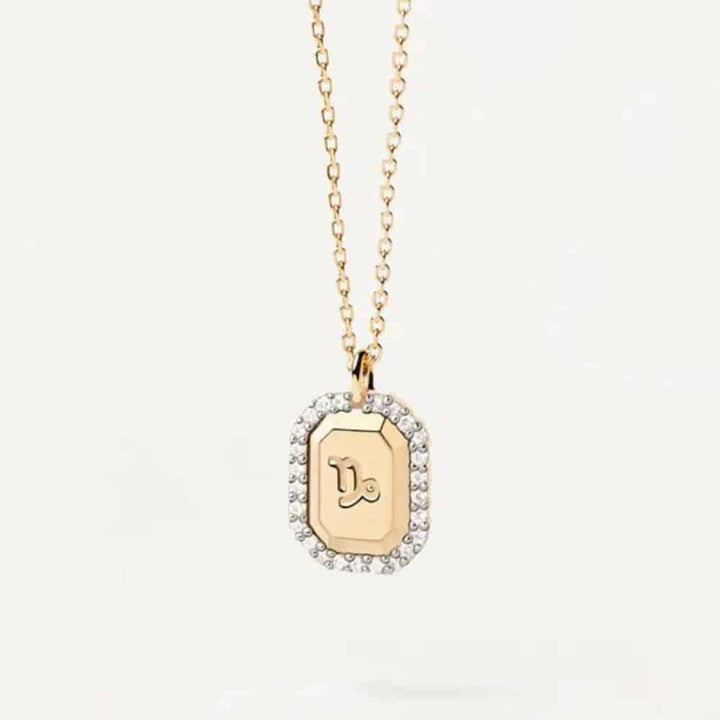 co01-577-u gold capricorn necklace