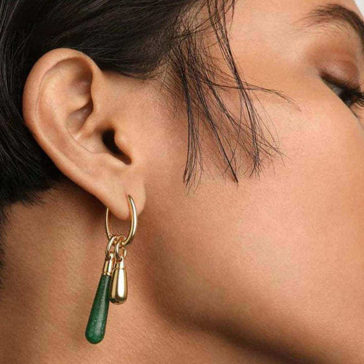 co01-786-u large drop green aventurine pendant