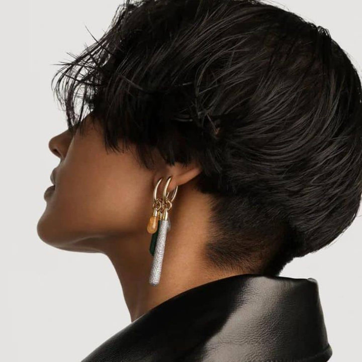 co01-792-u yellow aventurine drop pendant