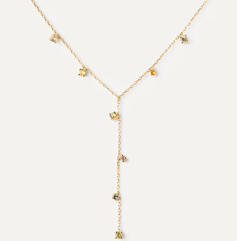 co01-864-u gold-plated silver necklace Jane necklace
