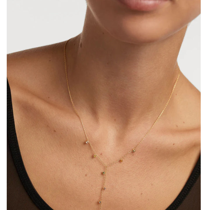 co01-864-u gold-plated silver necklace Jane necklace