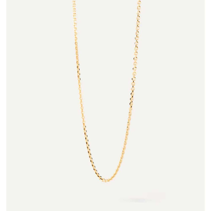 co01-910-u essential chai gold-plated silver necklace