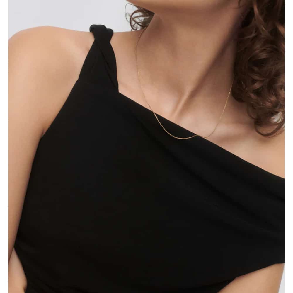 co01-910-u essential chai gold-plated silver necklace