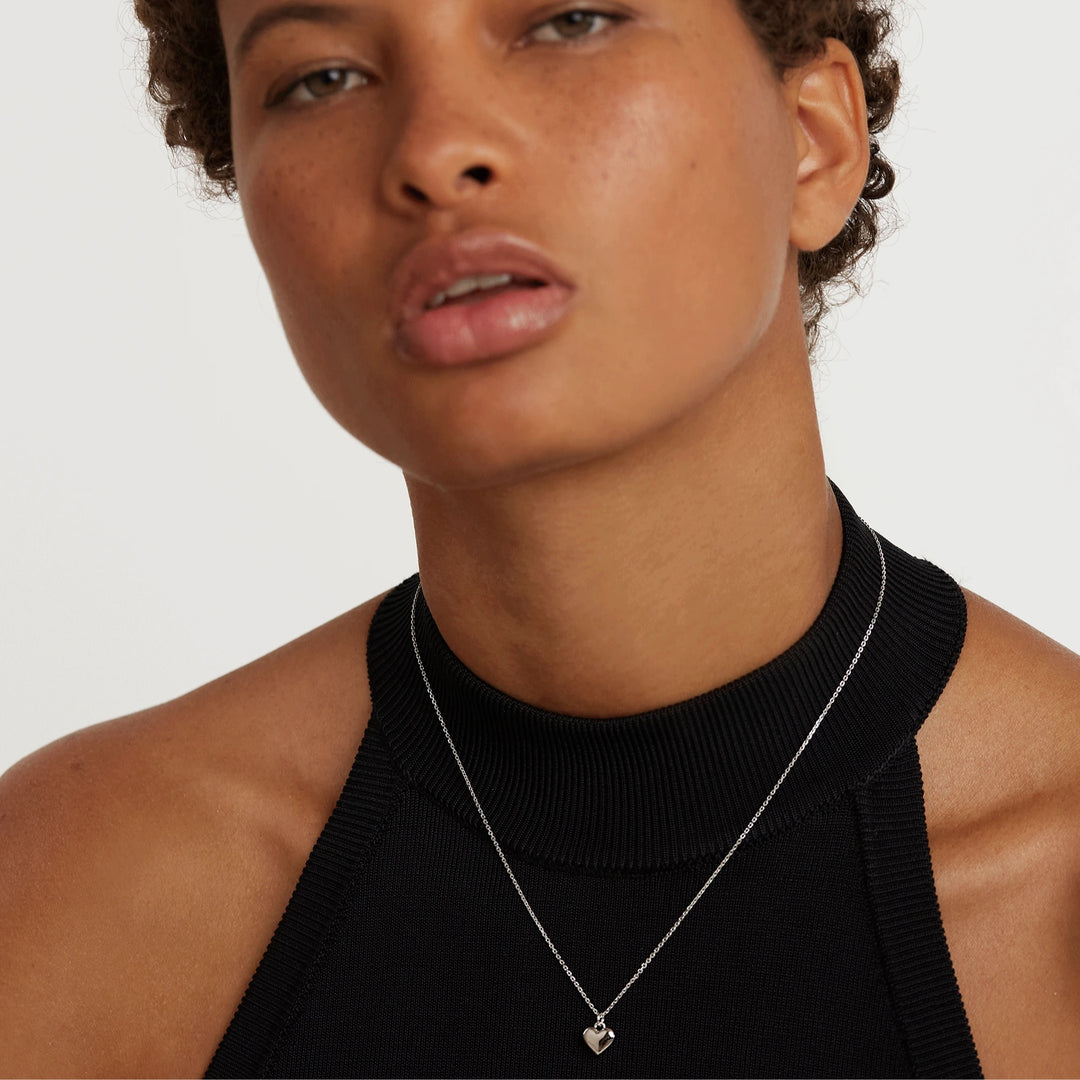 CO02-249-U PDP ENGRAVE ME L'ABSOLU NECKLACE SILVER