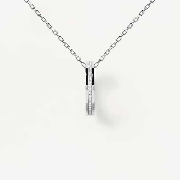 co02-437-u silver infinity necklace