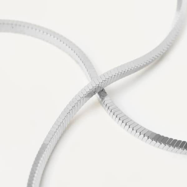 co02-446-u silver snake necklace