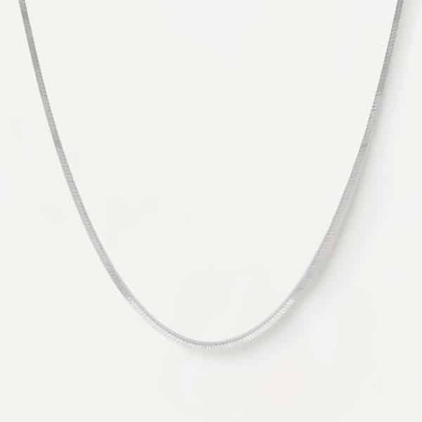 co02-446-u silver snake necklace