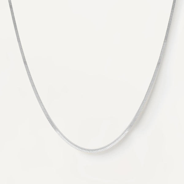 co02-446-u silver snake necklace