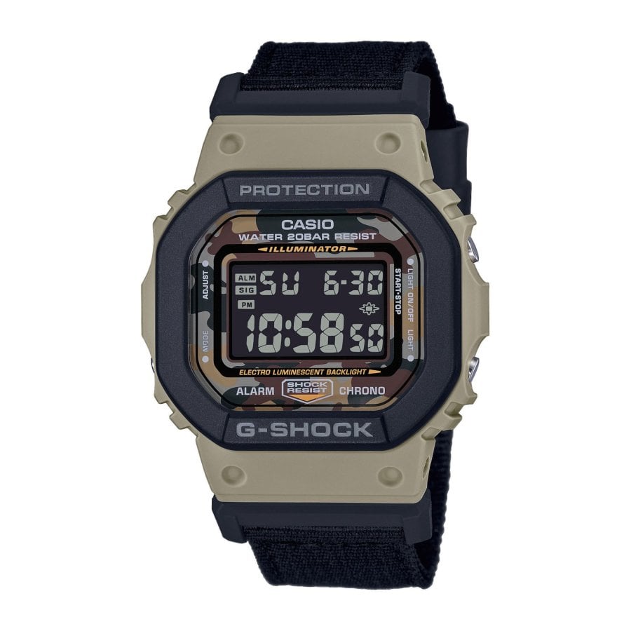 DW5610SUS-5ER G-SHOCK CAMOUFLAGE QUADRATO