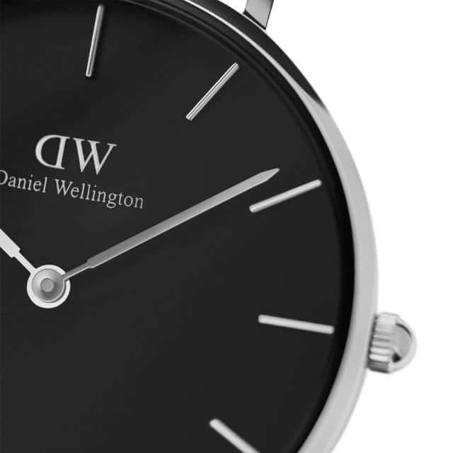 DW00100162 OROL DW 32MM S/S BLACK CLASSIC PETIT ST