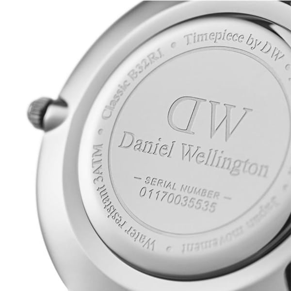 DW00100190 CLASSIC PETITE BONDI SILVER 32MM