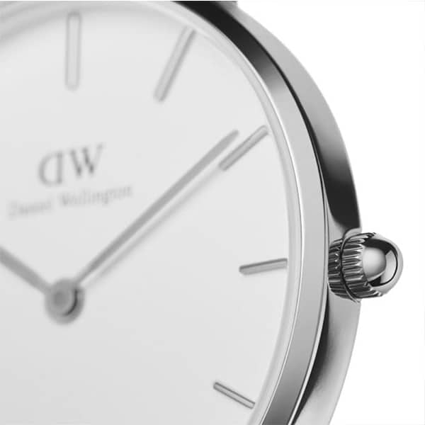 DW00100190 CLASSIC PETITE BONDI SILVER 32MM
