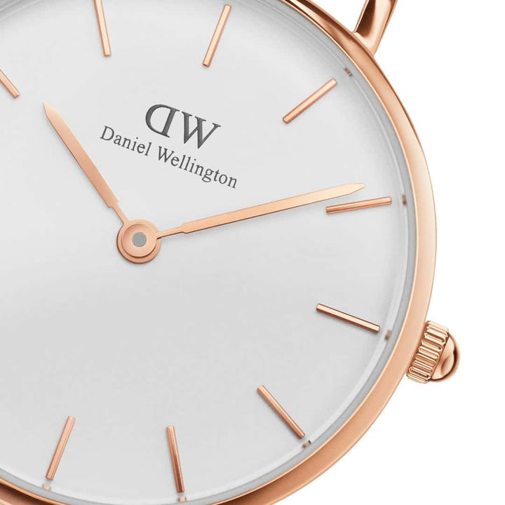 DW00100313 PETITE DOVER ROSE GOLD 28MM