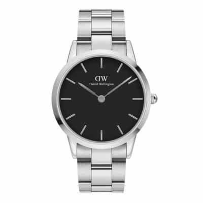 DW00100342 ICONIC LINK 40MM SILVER