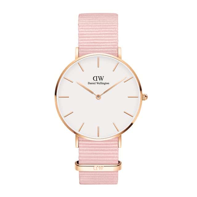 DW00100360 PETITE ROSEWATER ROSE GOLD 36MM