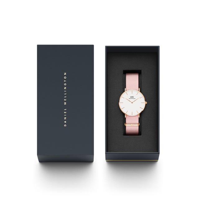 DW00100360 PETITE ROSEWATER ROSE GOLD 36MM