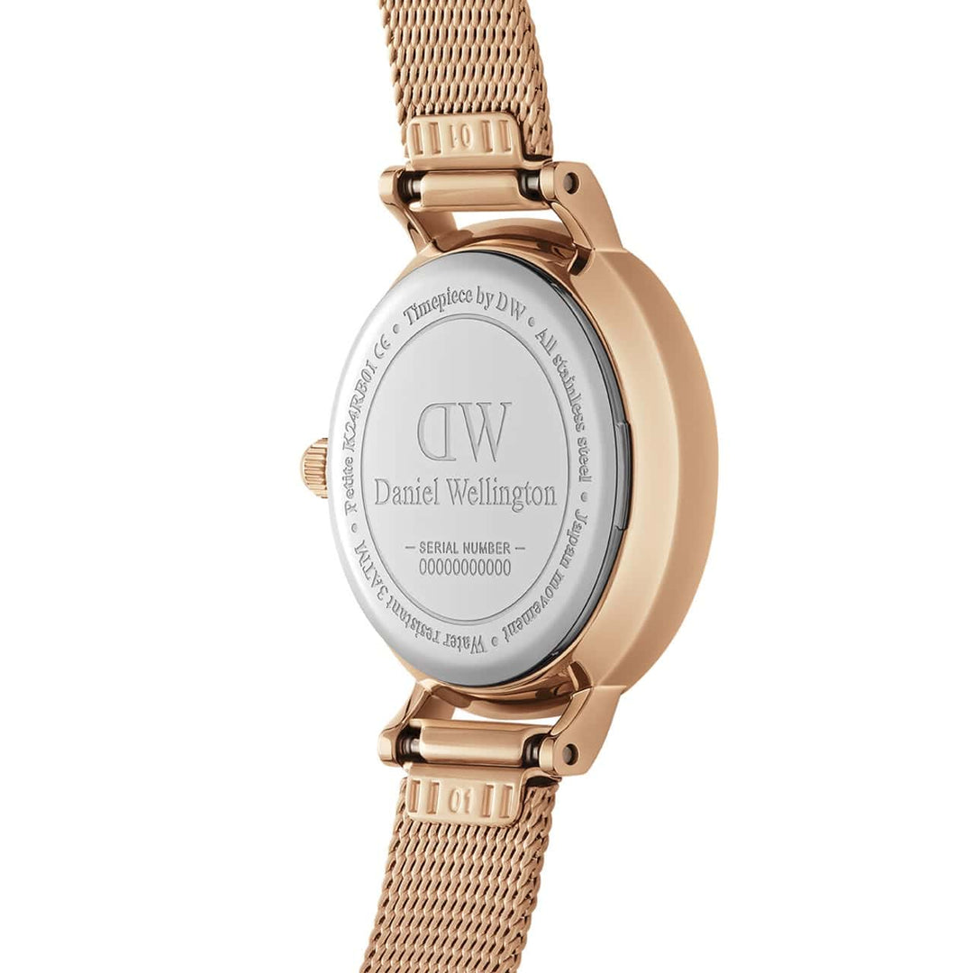 DW00100440 PETITE PRESSED MELROSE ROSE GOLD 24MM