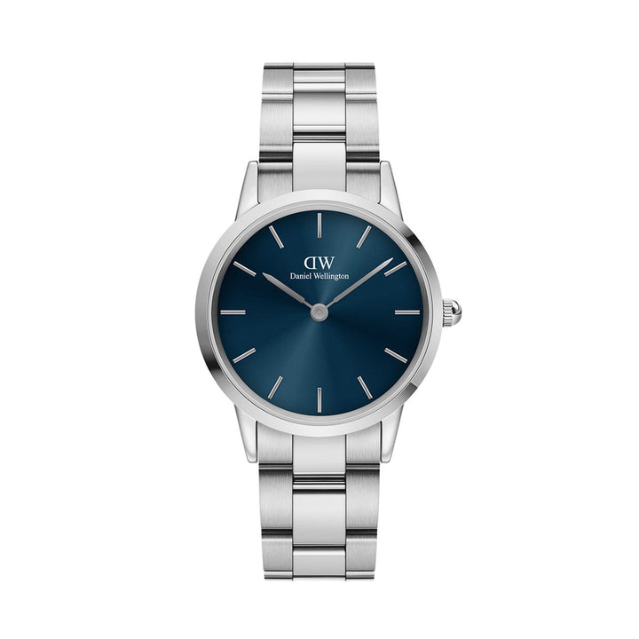 DW00100459 ICONIC ARCTIC SILVER 32MM