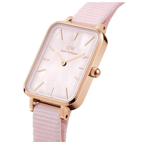 quadro mother of pearl rose gold 20x26mm