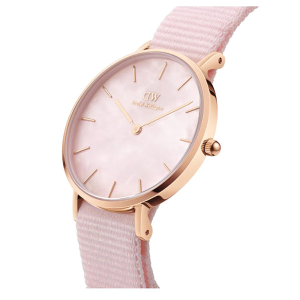petite mother of pearl rose gold 32mm
