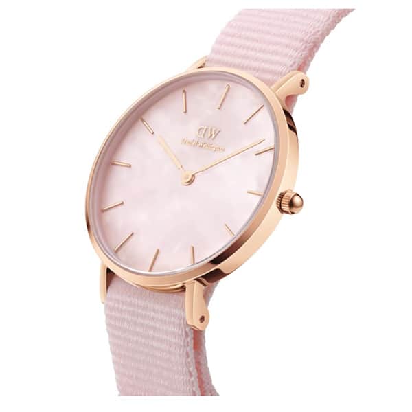 dw00100515 petite mother of pearl rose gold 32mm