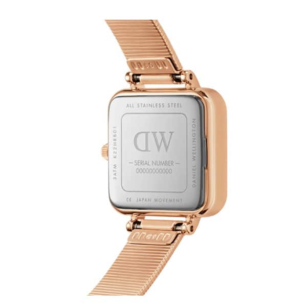 dw00100518 rose gold studio picture 22x22mm